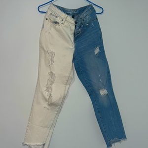 High rise Straight Jeans
